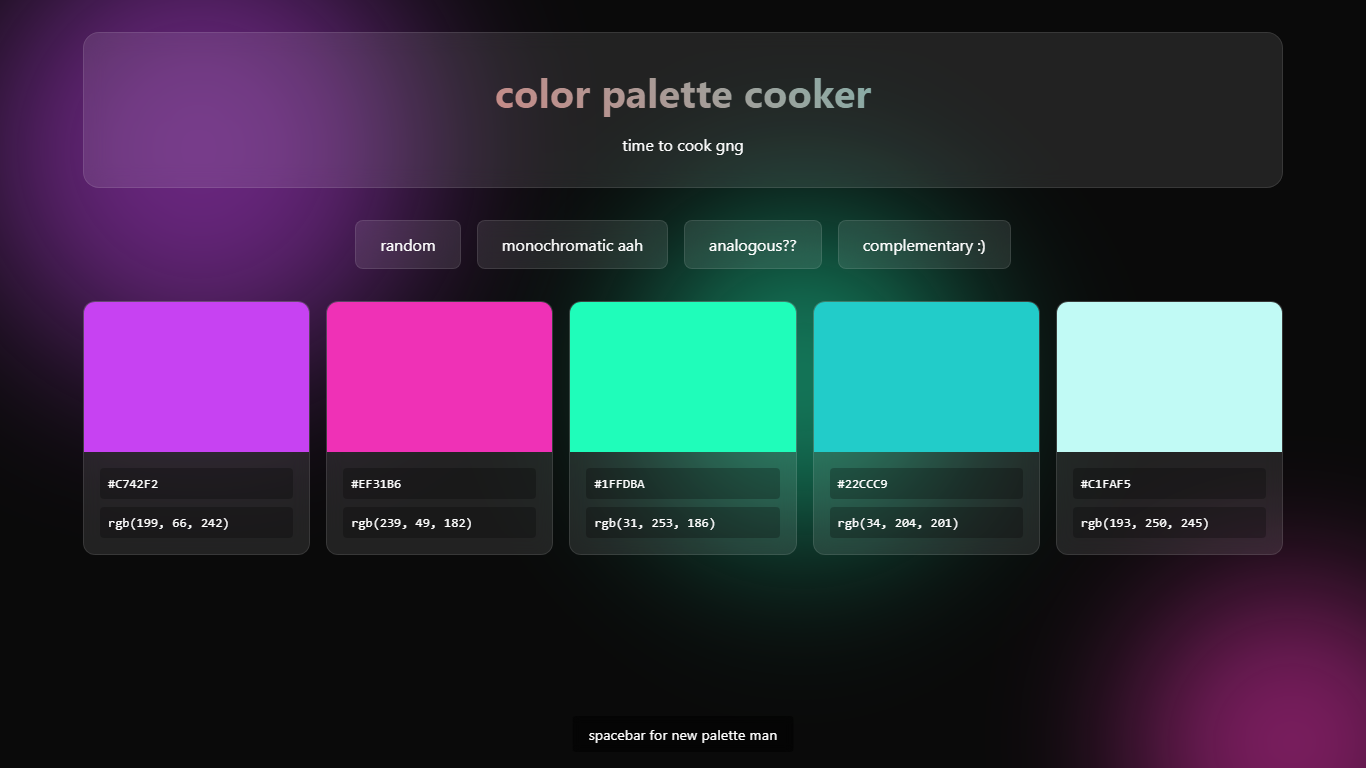 color palette generator img