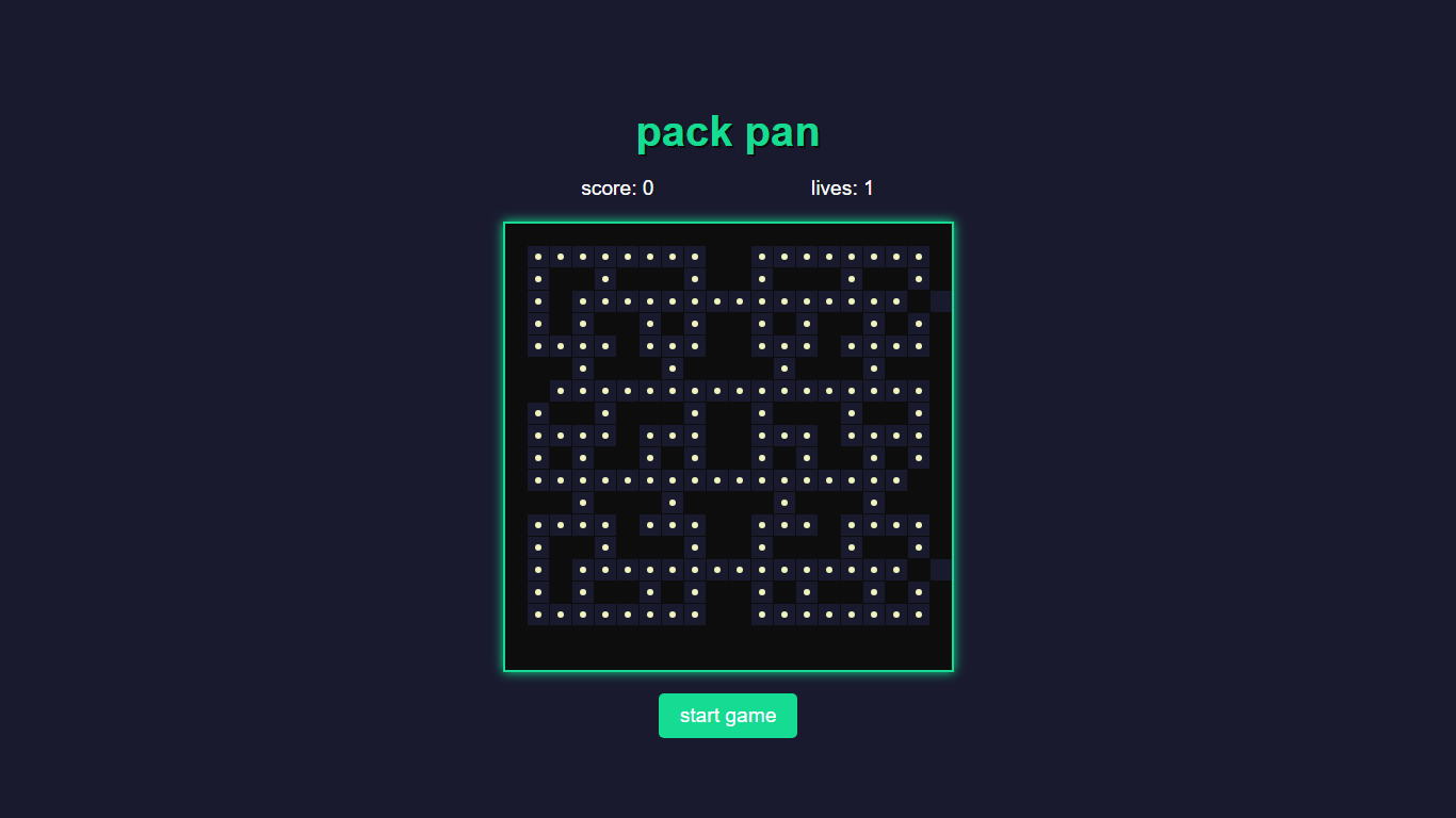 pack man game img